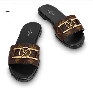 Louise Vuitton Lock It Flat Mule